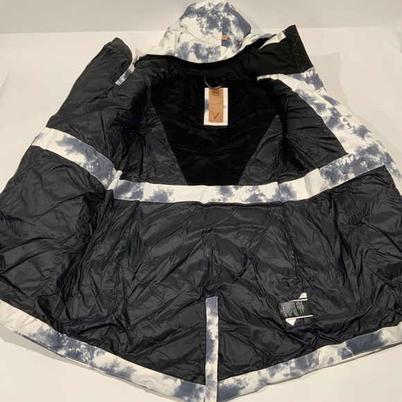 Indyeva Womens Ayaba Simplified Down Tie Dye Jacket - Picture 8 of 9